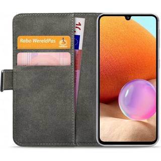 Mobilize Classic Gelly Wallet Book Case til Samsung Galaxy A32 4G - Sort