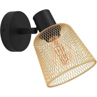 EGLO COSLADA spot, sort/messing