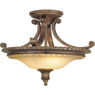 Loftlampe Stirling Castle, antik, med afstand