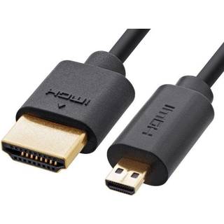 Slim HDMI til micro HDMI kabel (8K@60 Hz) | 0,50 meter | PRIS-MATCH