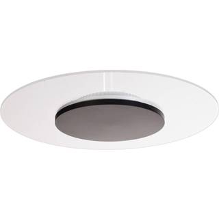Zaniah LED-loftslampe, 360° lys, 24W, sort