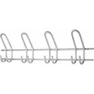 Millex Elegant knagerække, 4 knager, 58 cm, stor, rustfrit stål