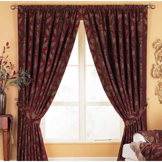 Paoletti Shiraz Traditionelle Jacquard-blyantfoldegardiner168x183cm