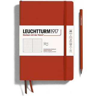 Notizbuch Medium dotted Softcover A5 - Fox Red