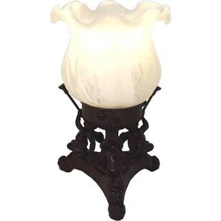 5LL-6101 bordlampe, tiffanystil