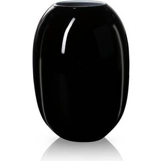 Piet Hein Super Vase 30 cm Sort/Opal