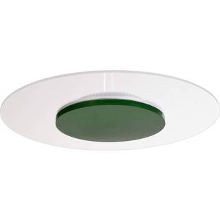 Zaniah LED-loftslampe, 360° lys, 24W, grøn