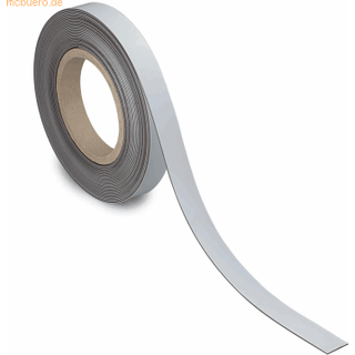 Magnetbånd magnetisk og skrivbart 20mmx10meter hvid