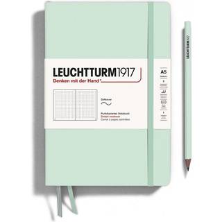 Notizbuch Medium dotted Softcover A5 - Mint Green