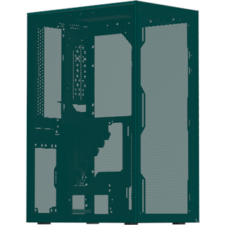 Ssupd Meshroom S V2 Mini-ITX Case - Full Mesh - Charcoal Black - PCIE 4.0 - Kabinet - Blå