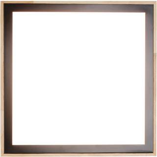 Solstar LED-loftlampe, kantet, 33,5 x 33,5 cm
