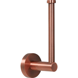 Blue label reservepapirholder børstet kobber