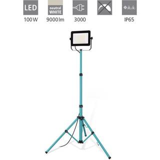 EGLO Arbejdslampe Stativ 100W 9000Lm Ip65 Turkis