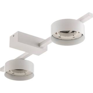 Loftlampe Pills II, hvid, 2 lyskilder