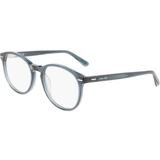 Calvin Klein Unisex CK22504 431 Optiske stel Acetat Petrolium Rund