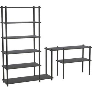 WOUD Elevate shelving system 13 - Black