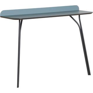 WOUD Tree console table High - Green Fenix 0750/Black metal legs