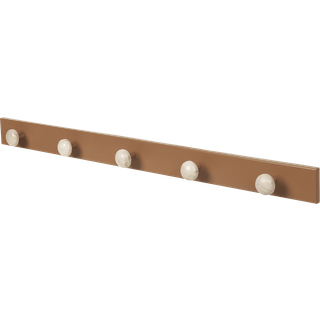 Knage Pebble Jern Marmor Caramel Cafe