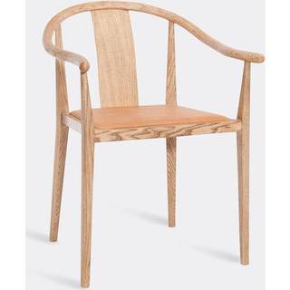 NORR11 Seating - 'Shanghai' chair, cognac in Cognac FSC certified ash - Smoked,