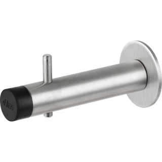 d line dørstopper Ø14x70 mm m. krog, væg