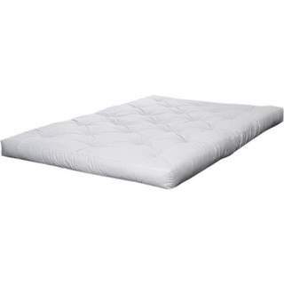 Dobbelt Naturlatex Futonmadras med Bomuld Fra Karup Design | 18cm - 200x200 - 901 Natur