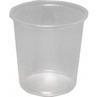 Plastbæger PP plast 10,3cm Ø10,1cm 500ml klar