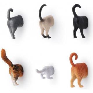 Kikkerland Cat Butt Magnets