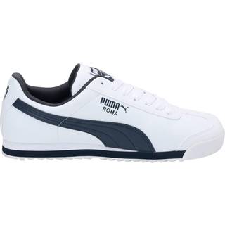 Puma Men's Roma Basic Sneaker White-Black 9