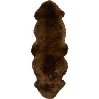 Skinnwille, Gently Fåreskind 60x180 cm Natural Brown