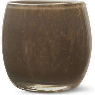 Boel&Jan Goya Lysestage L - Lysestager Glas Beige - 8008183