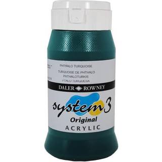 System 3 Original - Acrylic 500 ml Phthalo Turquoise