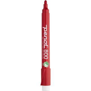 10 x Penol 800 whiteboardmarker rød