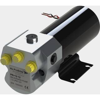 Drev til autopilot Hy-Prodrive PR+08 Reversing DC Hydraulic Power Unit, reversibel hydraulikpumpe, 12 V, 0.8 liter/min (13.3 cm³/sekund), 75 - 250 cc