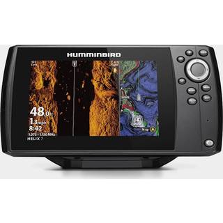 Plotter Humminbird HELIX 7 CHIRP MSI GPS G4, 7" + ekkolodstransducer (CHIRP, DownScan, SideScan, Live) + ubrændt søkort