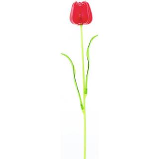 Europalms Crystal tulip,artificial flower, red 61cm 12x tulipan krystal rød
