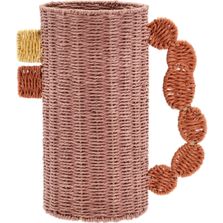 Styles Dekorationsvase fra Villa Collection - Mørk rosa farve - Papir