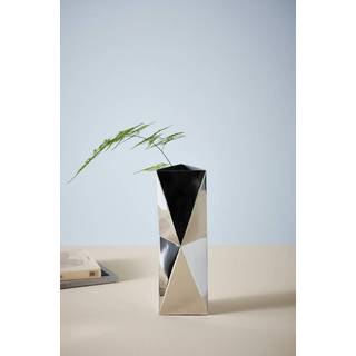 SILVERO vase - Sølvfarvet