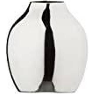 GUNNEBO vase - højde 10 cm - Krom