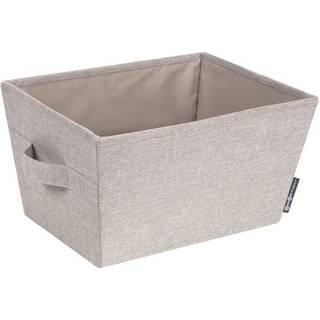 Opbevaringskasse, sammenklappelig, lille, beige