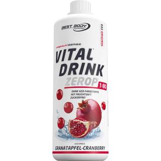 BEST BODY ZEROP VITAL DRINK 1:80, 1000 ml -Pomegranate Cranberry