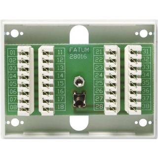 Alarmtech Fatum Mini Alarmboks 16-pin, med sabotagekontakt Slids/slids