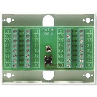 Alarmtech Fatum Mini Alarmboks 16-pin, med sabotagekontakt Skrue/skrue