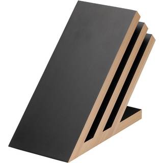 Yaxell Knivblok m. magnet, BØG - 6 knive