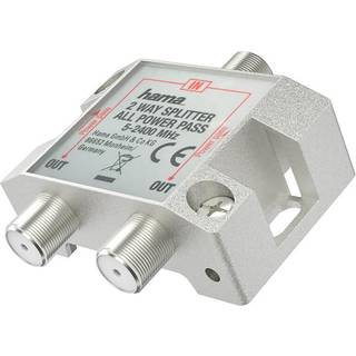 Hama SAT Splitter 2-vejs Fuldt afskærmet