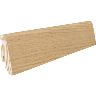 Fodpanel til trægulv, 19 x 58 mm. oliebehandlet