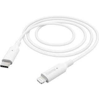 Hama Ladekabel USB-C til Lightning 1,0m Hvid