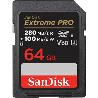 SANDISK SD-XC Extreme Pro 64GB / 170 Mbs