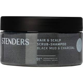 STENDERS Black Mud & Charcoal Rensepeeling til hår og hovedbund 300 g - 300 g