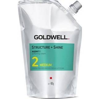 Goldwell Genopbygning Structure + Shine Agent 1Softening Cream Regular 1 400 ml (1.748,00 kr / 1 l) - 400 ml