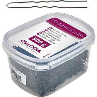 Efalock Professional Hårstyling Hårnåle og hårspænder Hårnåle Mademoiselle 6,5 cm Brun 500 g (388,00 kr / 1 kg) - 500 g